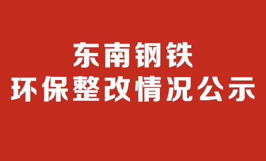 徐州東南鋼鐵工業有限公司  環保停產整改情況公示